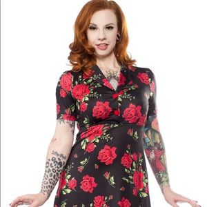 Sourpuss Rose Garden Rosie Dress